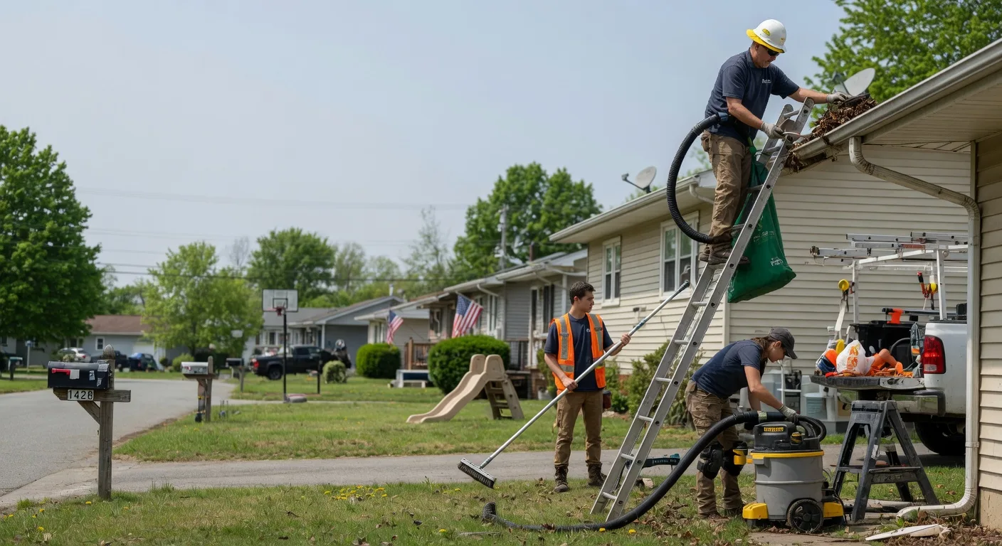 Gutter Installation in Evansville, IL near me